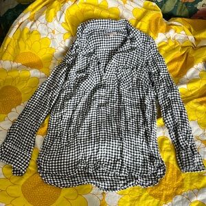 Merona | L | Plaid Half-Button Pullover